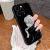 Чехол для телефона Jujutsu Kaisen Аниме Инумаки Тоге Для iPhone 16 Plus 15 14 Pro Max 13 Mini 11 12 Xr X Xs 6 7 8 SE Plus Задняя крышка