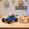 AAXX1 DK087 1:16 2WD бесщеточный высокоскоростной внедорожный гоночный автомобиль с дистанционным управлением для дрифта 20 км/ч со светодиодным освещением 2x2 RC Truck Car Model Toy