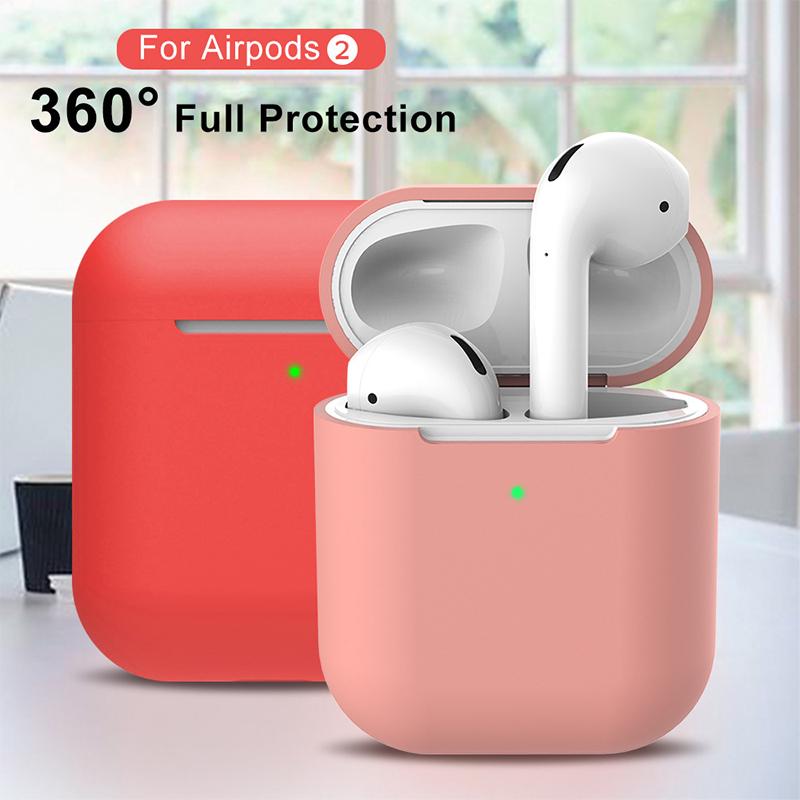 Аксессуары для наушников Charm Air Pod, чехол для наушников AirPods 2, защита от падения, защита от отпечатков пальцев, защитный чехол, силиконовый чехол Apple, чехол для зарядки, коробка для наушников