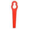 20/50/100Pcs Mower Cutter Blades Ergonomic Design Universal Simple Installation Lawnmower Plastic