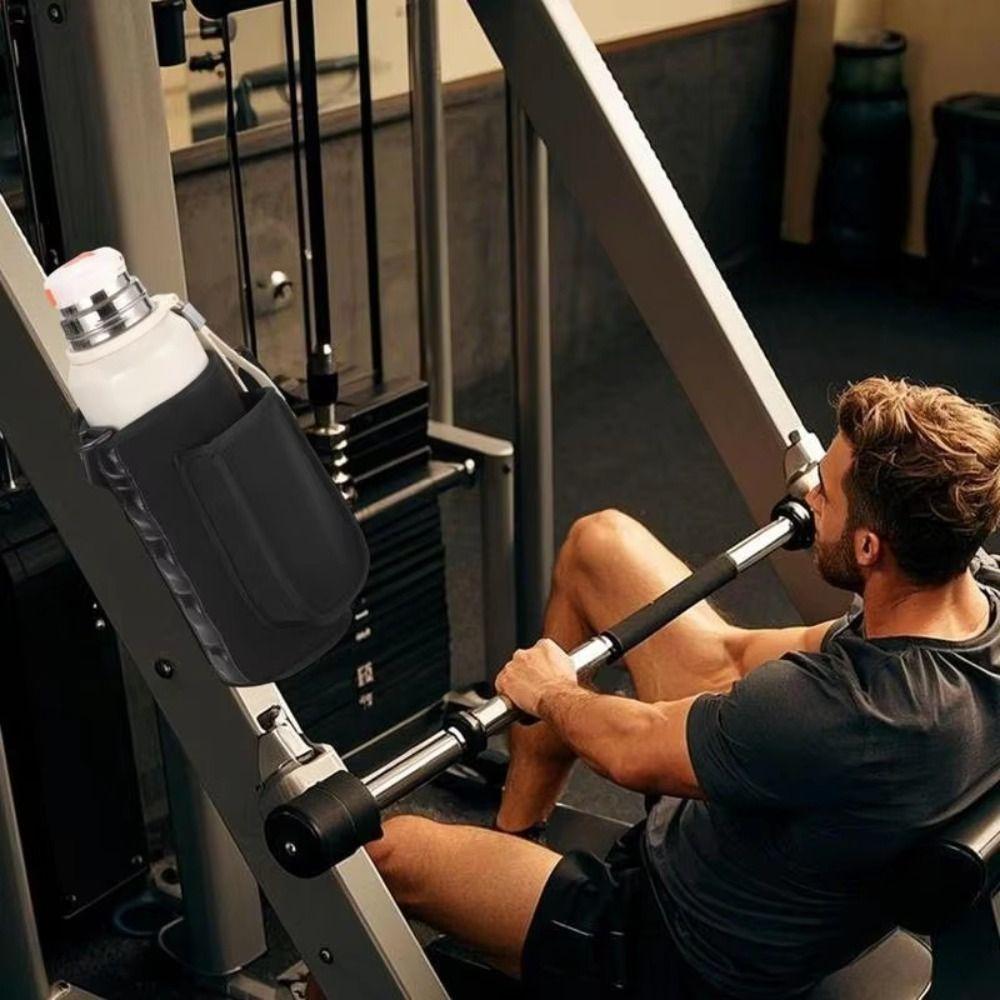 Magnetic Water Bottle Sling Bag Adjustable Crossbody Sports Bag Magnetic Gym Bottle Bag Travel