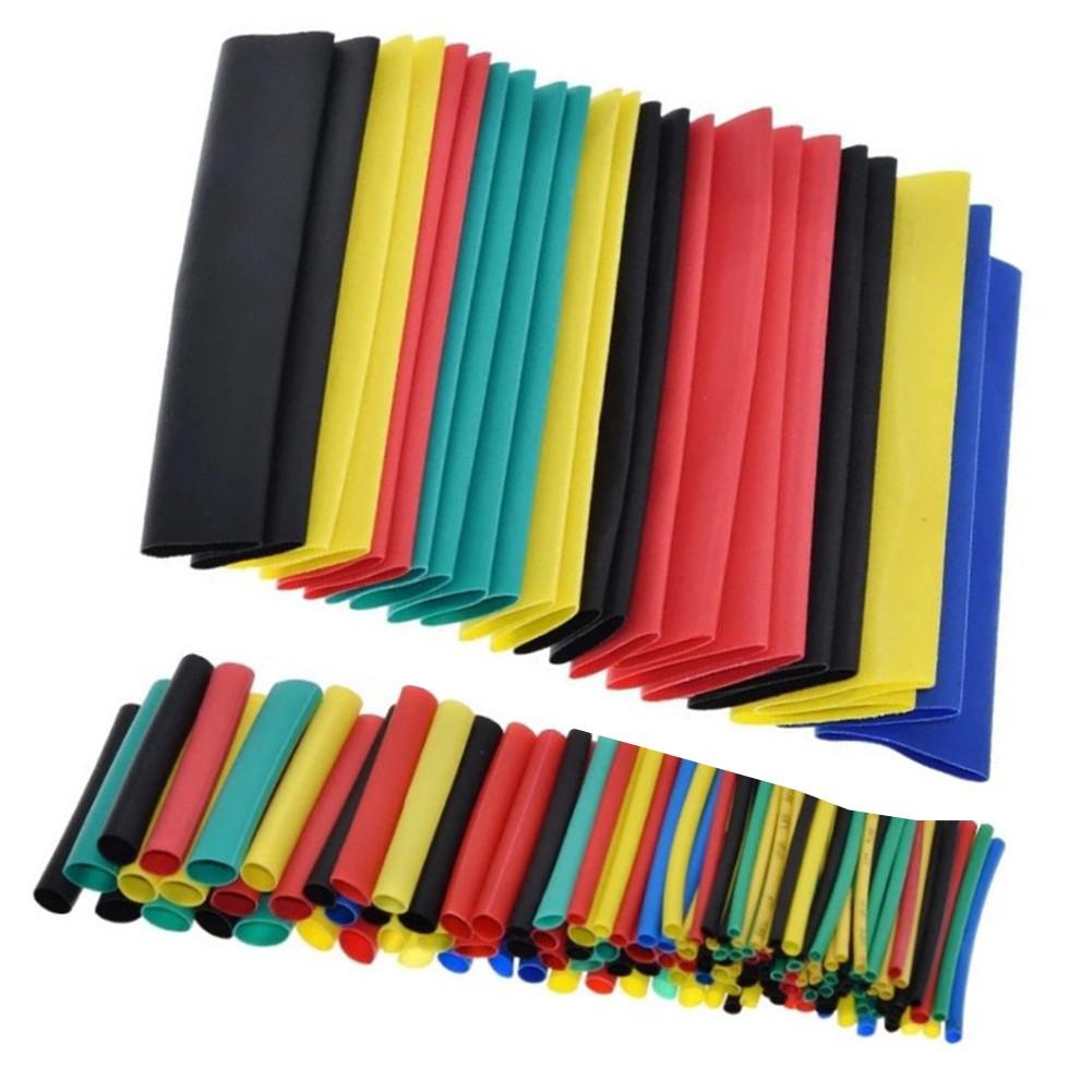 164 Pieces of Household Heat Shrinkable Tube Shrinkable Color Wire Sleeve