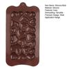 Silicone Chocolate Molds Easy Release Heart Textures Bar Molds for DIY Chocolate Bars