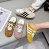 Baotou Half Slippers Women's Summer Outer Wear 2025 New Super Fire Heelless Flat-bottomed German Training Shoes Lazy One-pedal Women's Shoes