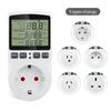 Timer Socket Thermostat Digital Temperature Controller Plug Outlet with Timer Switch Heating Cooling AC 110V~230V