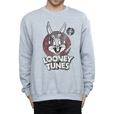Мужская толстовка с круглым логотипом Bugs Bunny