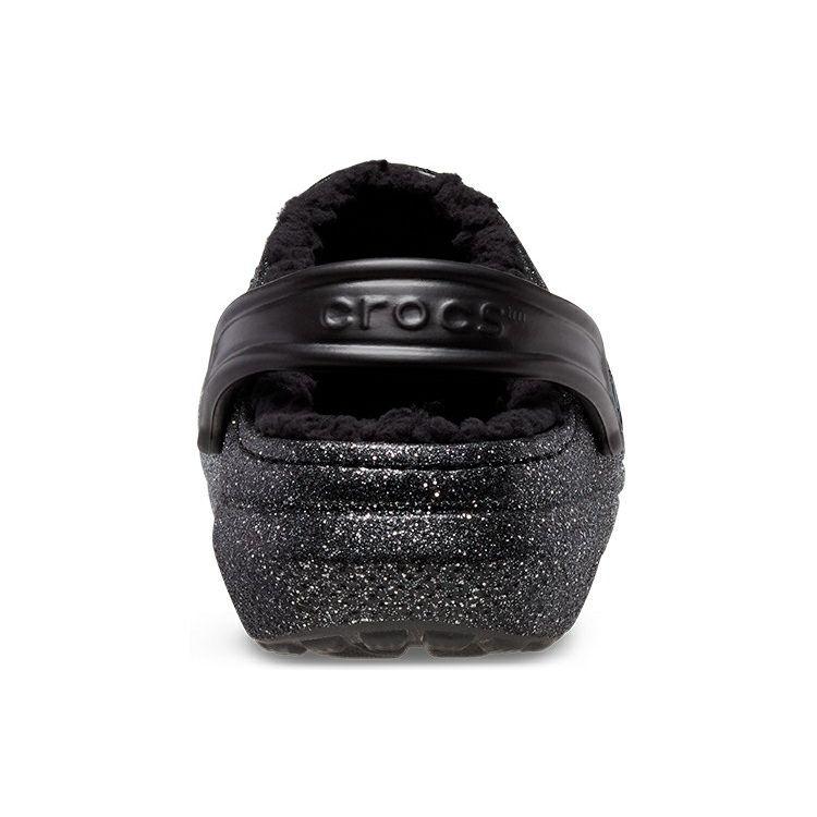 Crocs Классические клоги Удобные Универсальные Пляжные сандалии Женская обувь Черный Серебристый 205842-067