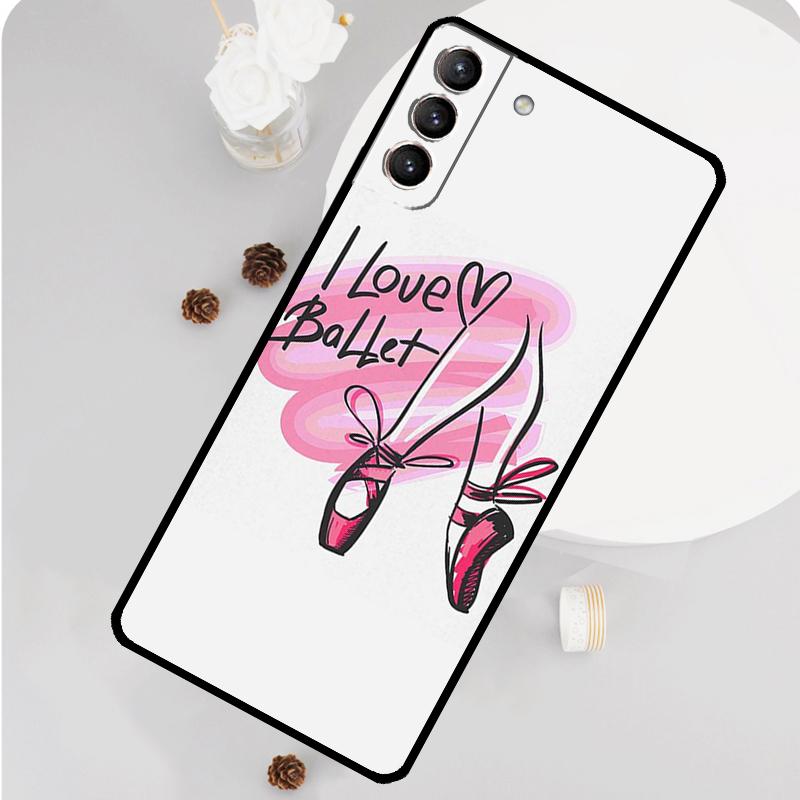 Чехол для телефона с изображением балета для Samsung Galaxy S25 S26 Ultra S20 S21 S22 S23 S24 S10 Plus S25 FE Funda Cover