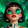 New Arrival Surrealism Woman Portrait Poster Print Abstract Wall Art Fantasy Wonderful Girl Canvas Painting Home Decor Gift