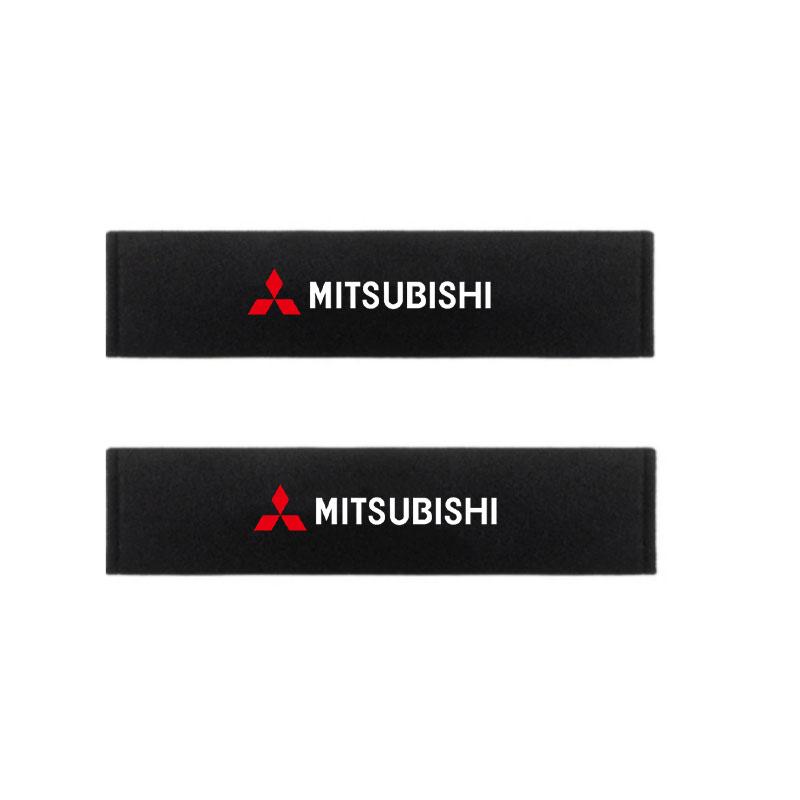 pdsh9 Car Seat Neck Pillow Headrest Lumbar Belt Shoulder Pads for Mitsubishi Outlander Lancer RALLIART Pajero Auto Accessories