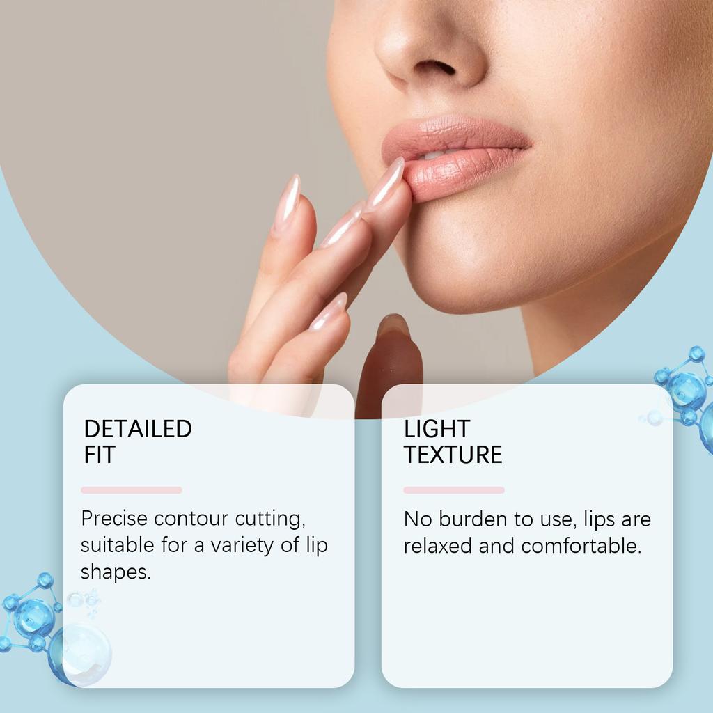 Патч для удаления морщин на губах, разглаживающий носогубные складки, патч от мелких морщин, подходящий для различных форм губ.