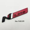 Hyundai Elantra Nline Sport Metal Car Emblem for Side or Tail Modification