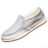 Новые мужские парусиновые туфли повседневные дышащие туфли мужские удобные низкие лоферы модные универсальные нескользящие кроссовки Zapatos Homme