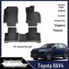 TPE Коврики в салон для Toyota RAV4 2019-2024, праворульный, индивидуальная подгонка