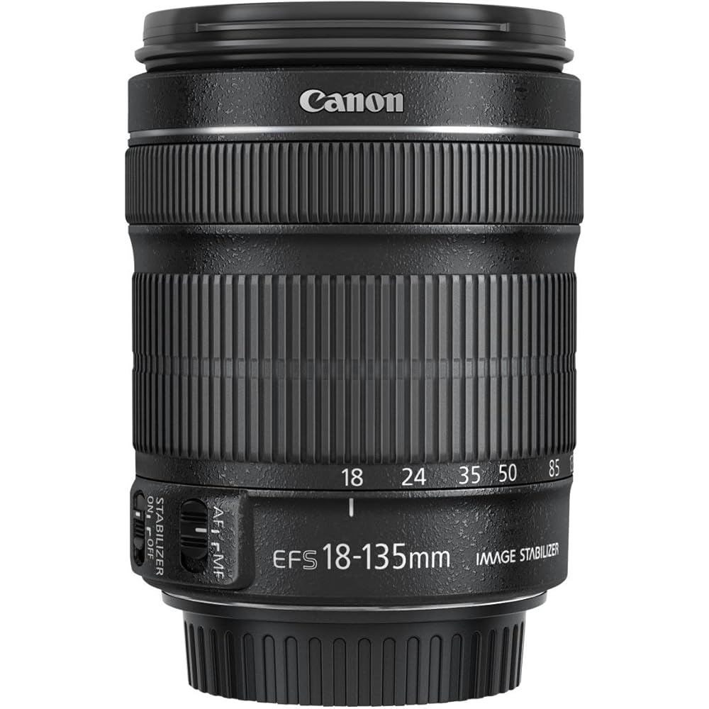 Canon Standard Zoom Lens EF-S18-135mm F3.5-5.6 IS STM APS-C Compatible
