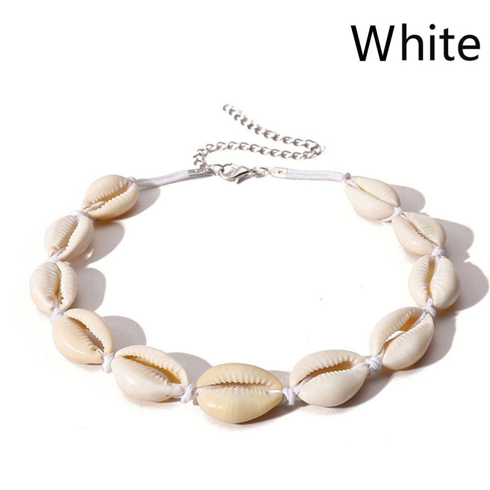Женские украшения Bohemia Choker Fashion Natural Boho Braided Handmade Cowrie Shell Shell