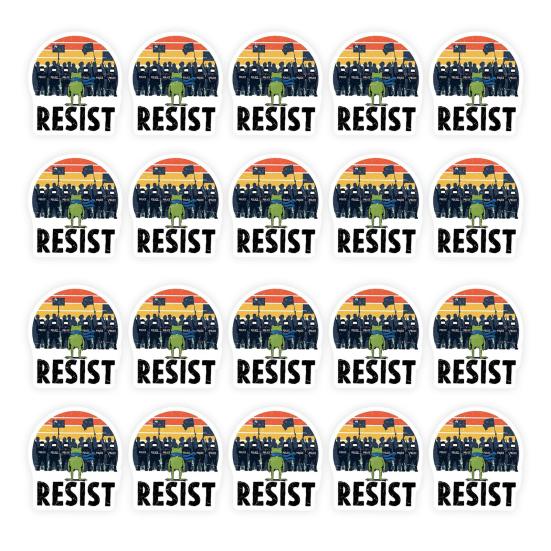 1/5/10/20/50/100Pcs Resist Frog Sticker Waterproof PVC Frog Meme Sticker Cell Phone Laptop Computer Helmet