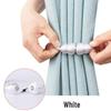 Strong Magnetic Curtain Tiebacks with Gourd Buckle - Modern Style, No Drilling Required