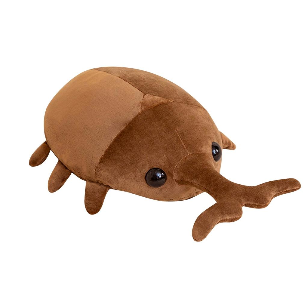 Плюшевая игрушка-подушка серии «Насекомые», плюшевая игрушка «Жук», лучший игрушечный подарок для общения и комфорта