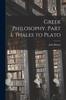 Книга Greek Philosophy. Part I, Thales To Plato