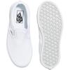Vans Классические слипоны для детей, настоящие белые детские кеды VN000ZBUENS