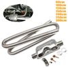 60/100/120/150/200/250/300cm Air Parking Heater Stainless Steel Exhaust Pipe Tube Gas Vent For Air Diesels Car Heater Kit