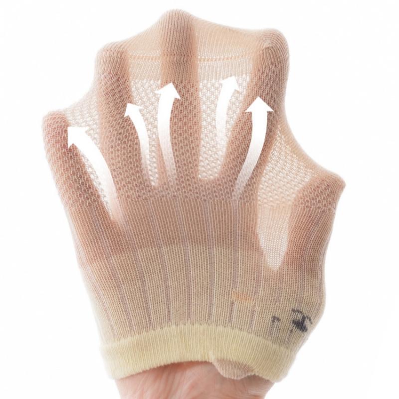 3Pairs/Set Newborn Baby Socks Summer Thin Mesh Cotton Kids Socks Cute Cartoon Boneless Ear Infant Socks For Boys Girls 0-5Yrs