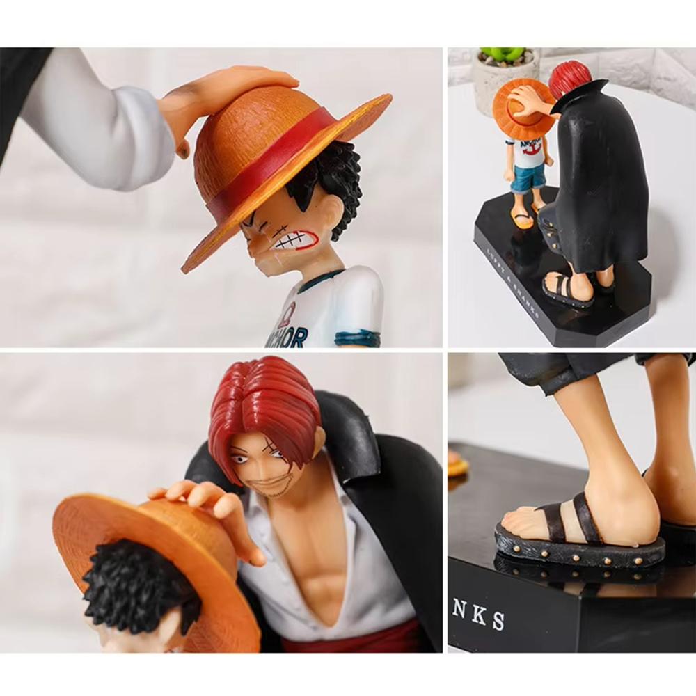 18 см One Piece Аниме Фигурка Четыре императора Шанкс Соломенная шляпа Луффи Фигурка One Piece Sabo Ace Санджи Ророноа Зоро Фигурка