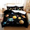 Space Galaxy Bedding Set Bedspread Single Twin Full Queen King Size Sky Milky Way Planet Bed Set Aldult Kid Duvetcover 06