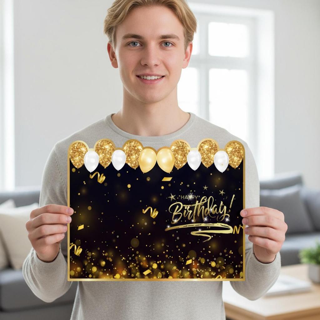 Huge Birthday Card Party Decorations With Envelope Giant Greeting Card For Memory Keeping Birthday Celebration Family Gathering