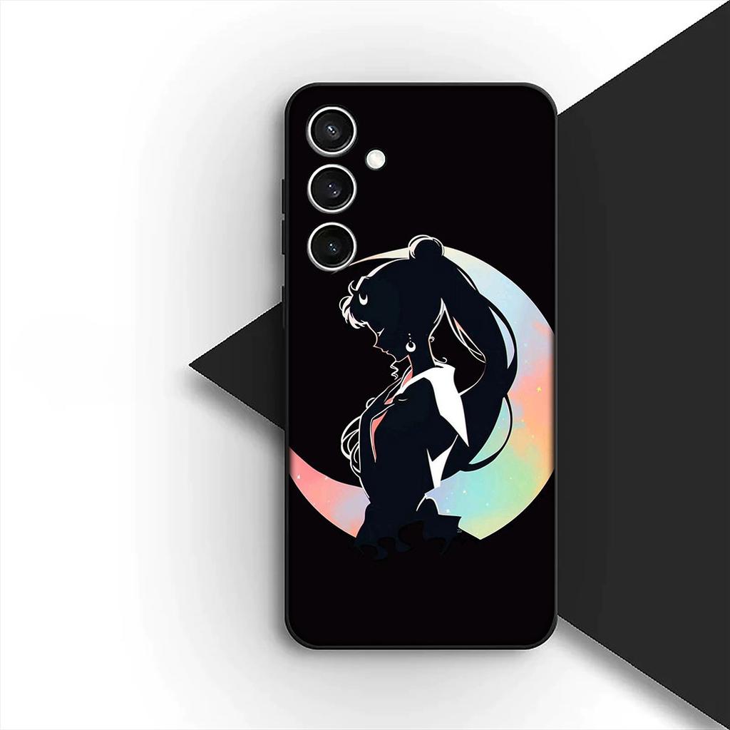 Girl S-Sailors-Cartoon Moon Cover for Samsung Galaxy A36 A55 A26 A05 A06 A14 A50 A51 A53 A54 A12 A13 A23 A35 Coque Phone Case