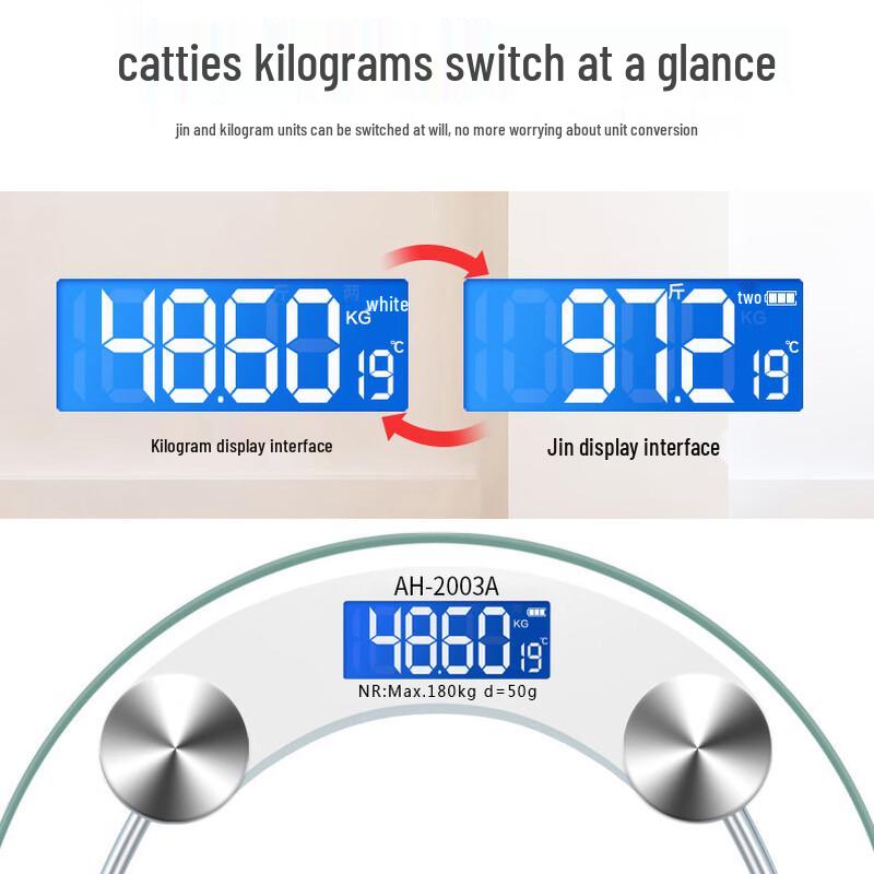 Jinmiao Smart USB Electronic Body Weight Scale