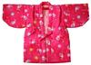Chanchanko Hanten Hanten Kimono for Girls Rabbit Pattern Pink Quilt Back Size 90cm 100cm 110cm 120cm Made In Japan Children's (100cm)