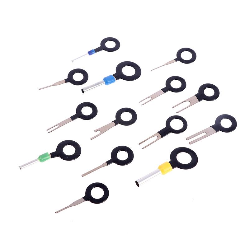 18Pcs Car Plug Terminal Remove Tool Set Key Pin Automotive Kit Accessories
