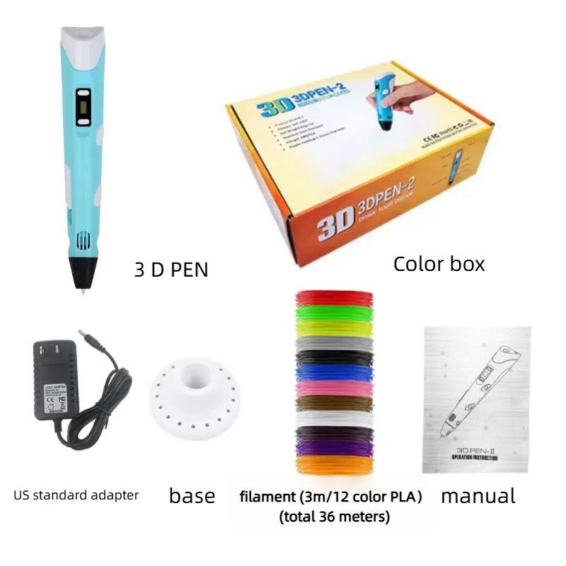 Детский 3D-ручка - Идеально для мальчиков и девочек, на дни рождения и День защиты детей