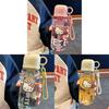 Бутылка для воды из тритана с герметичной крышкой для офиса и активного отдыха