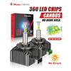 360 D3S Светодиодные фары 3D CSP Чипы Canbus HID D1S D2S D4S D5S D8S D1R D2R D3R D4R 1:1 ксеноновая лампа 2 шт. Автомобильные фары Plug&Play 12 В