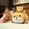 Cute Corgi &Shiba Inu Dog Plush Toys Kawaii Lying Husky Pillow Stuffed Soft Animal Dolls Children Baby Gift