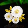 Creative Daisy Brooch: Japanese & Korean Floral Pin for Sweaters and Clothing