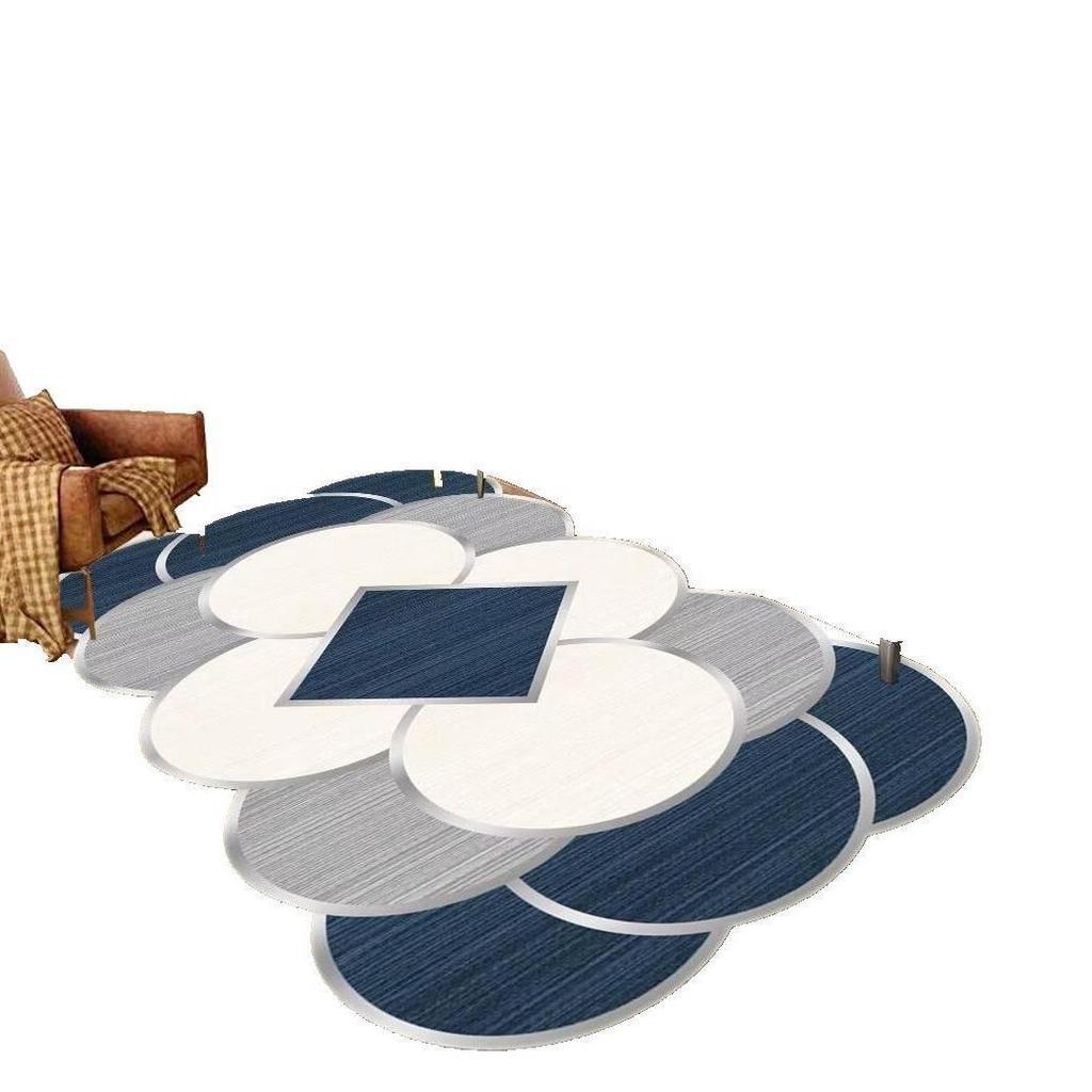 Нескользящий ковер Crystal Velvet в китайском стиле для гостиной и спальни