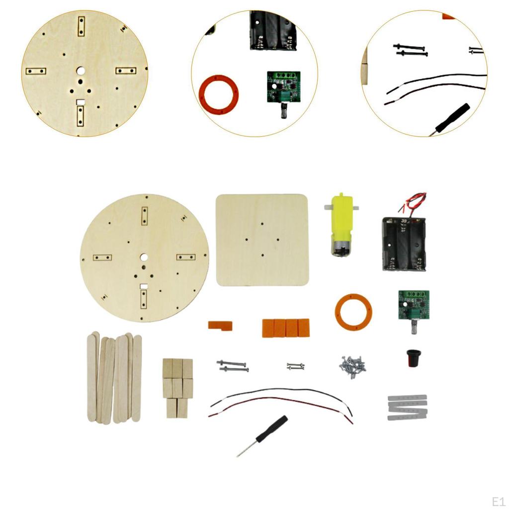 DIY Educational Model Toys Wood Mechanical Building Simulation Small Inventions for Teens Kids