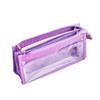 6-Layer Cartoon Mesh Pencil Case - Large, Transparent, Multi-Section Student Storage Bag