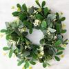 American Imitation Wreath Large Eucalyptus Wreath Butterfly Wreath Decorative Eucalyptus Leaf Door Knocker Green