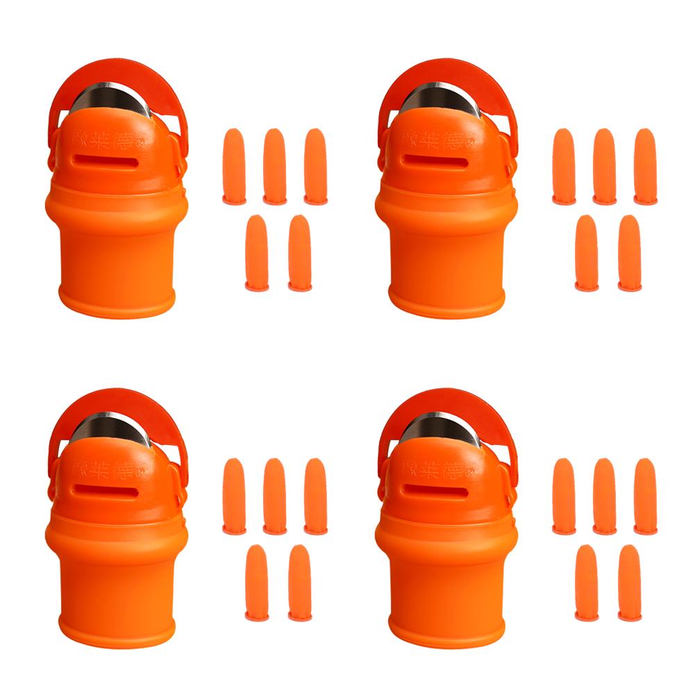 Силиконовый протектор для пальцев, защита для большого пальца, нож для резки, шестеренки, нож для сбора овощей, лезвие для защемления растений, перчатка-ножницы