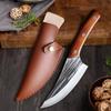 Boning Knife Forged Kitchen Knife Chef's Knife Stainless Steel Slicing Knife with Scabbard