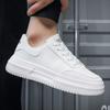 Fashion White Men Casual Shoes Outdoor Breathable Lightweight Running Shoes Platform Comfortable Sport Sneakers  Tennis Shoes
