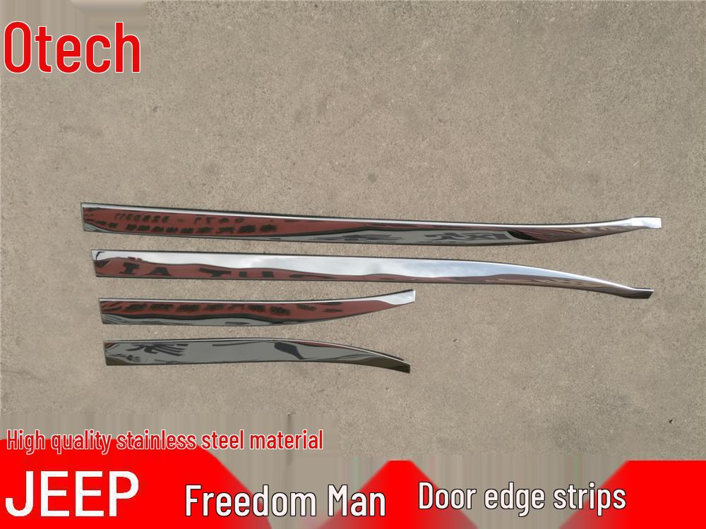 Накладка на дверь Otai, противоударная кромка для Jeep Renegade