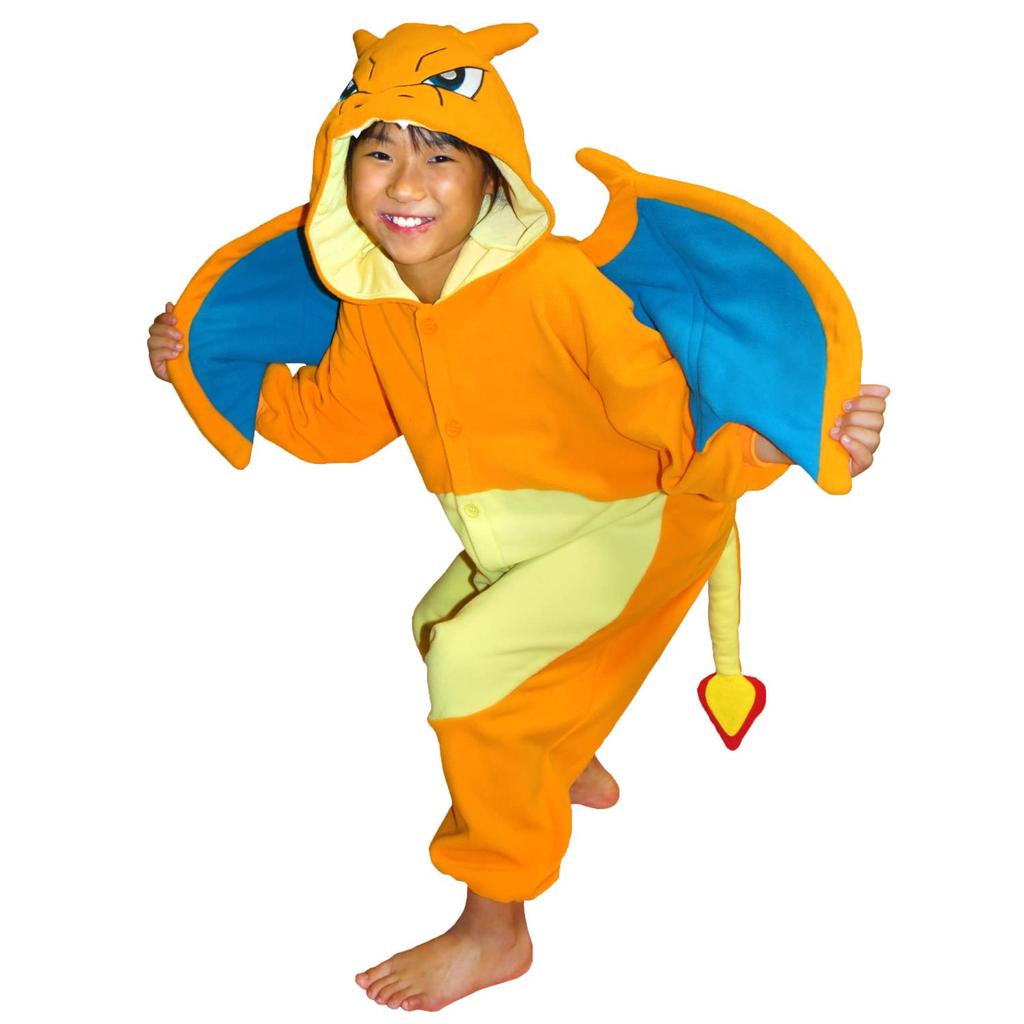 SAZAC Персонаж Флис Кигуруми Покемон Чаризард для детей 130 см