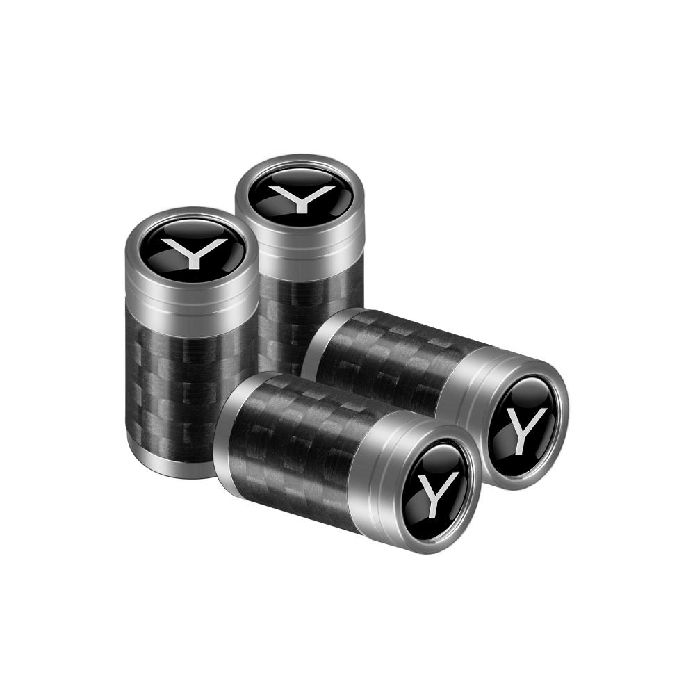 whalq7 4pcs Car Wheel Tire Valve Caps Tyre Rim Stem Covers for Tesla Model 3 Model S Model X Model Y Roadster SpaceX Cybertruck