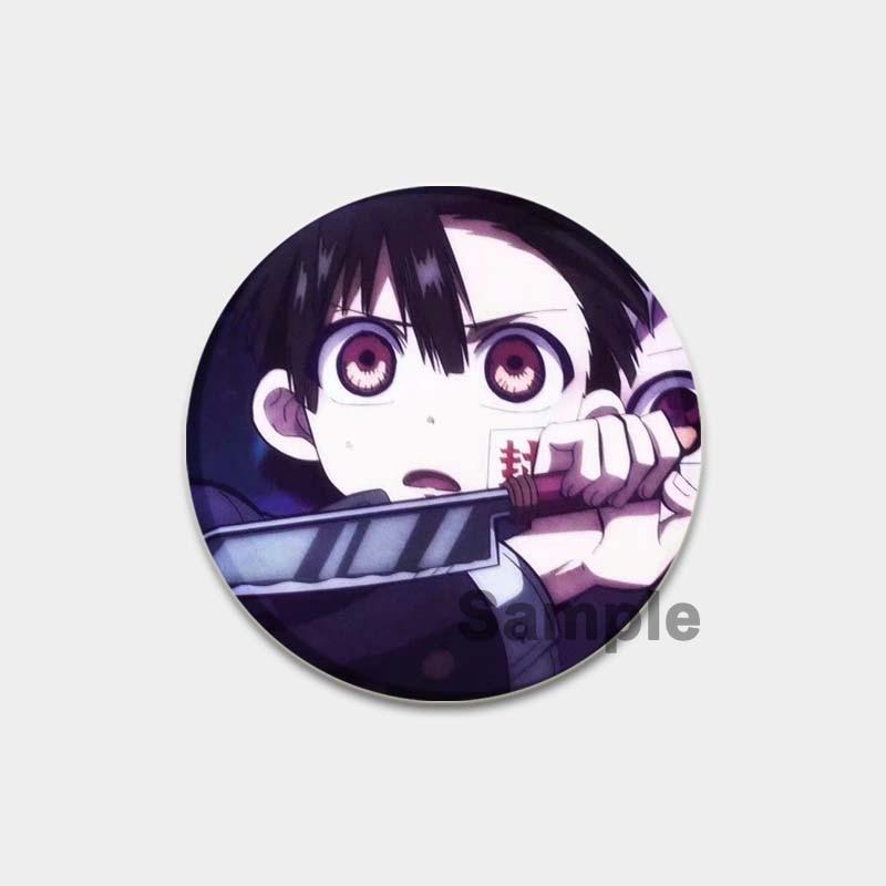 58 мм значки в стиле аниме Hanako Kun на унитаз, аксессуары для рюкзака NENE, значки манги, булавки, мультяшные броши для одежды, сумка, декор, подарки